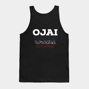 Ojai City USA Retro Vintage Tank Top